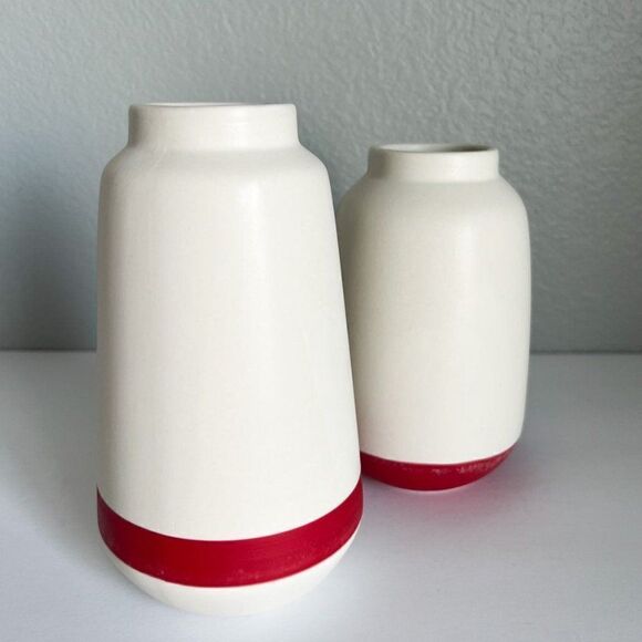 Target Ceramic Flower Vase Set of 2 - Picture 4 of 8